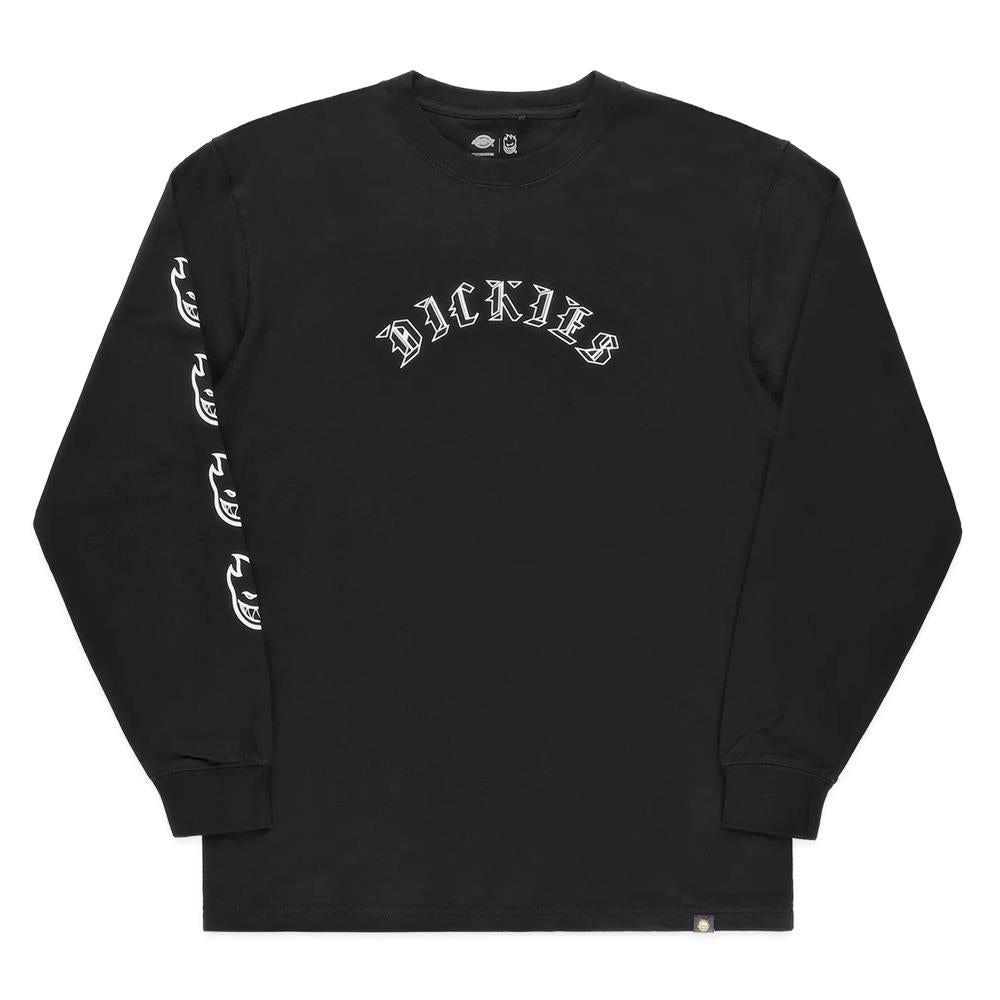 Dickies x Spitfire Long Sleeve T-shirt - Black – Source BMX