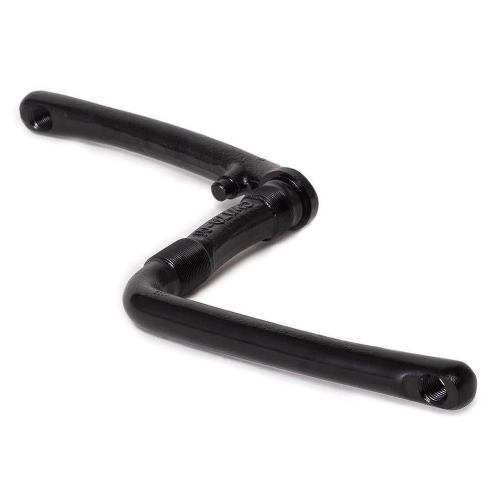 One piece crank sprocket outlet