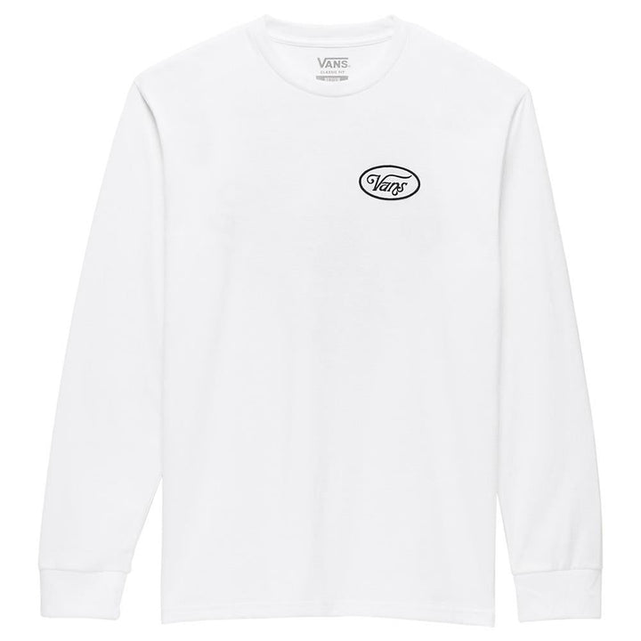 Vans Composite Rose Long Sleeve T-shirt - White