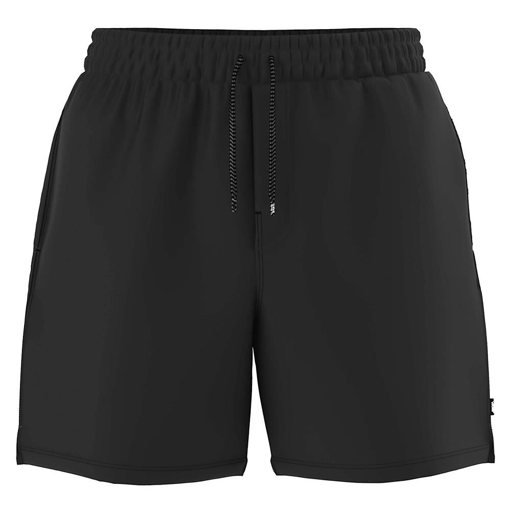 Vans Primary Solid Elastic Boardshorts Black Source BMX