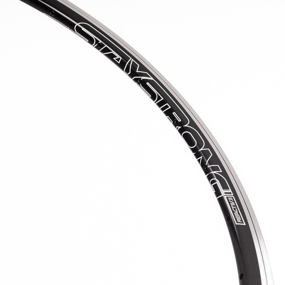 Stay Strong Reactiv 2 20", 28H Race Rim (1-1/8") - Rear/ Black