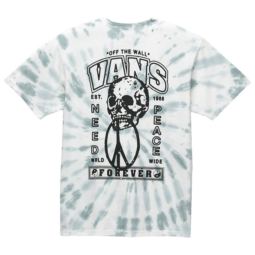 Vans Need Peace Tie Dye T-Shirt Chinois Green/Antique White