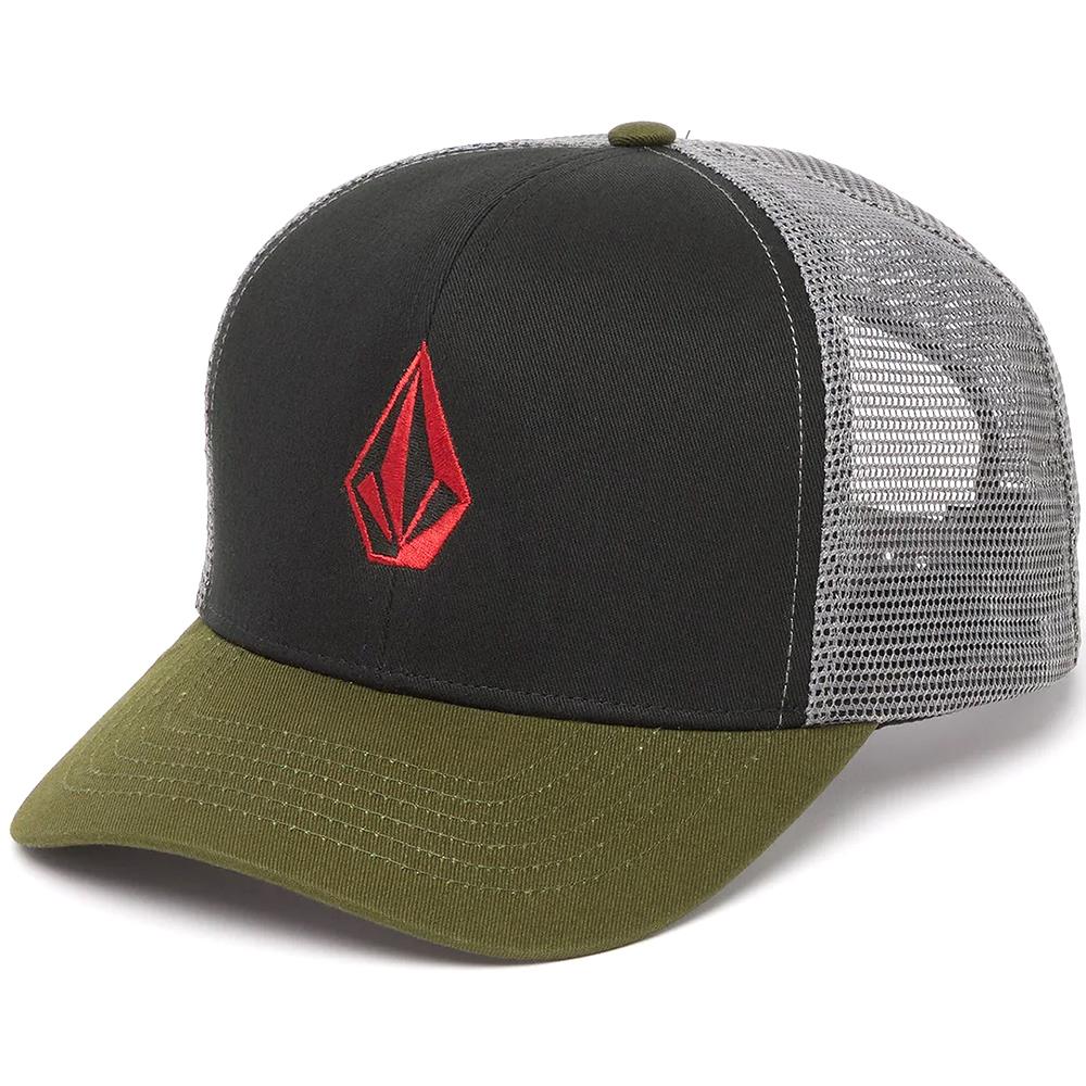Volcom Full Stone Trucker Cap Crimson
