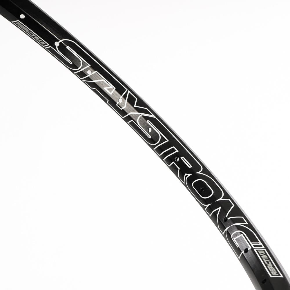 Stay Strong Reactiv 2 24", 36H Race Rim (1.75") - Front/ Black