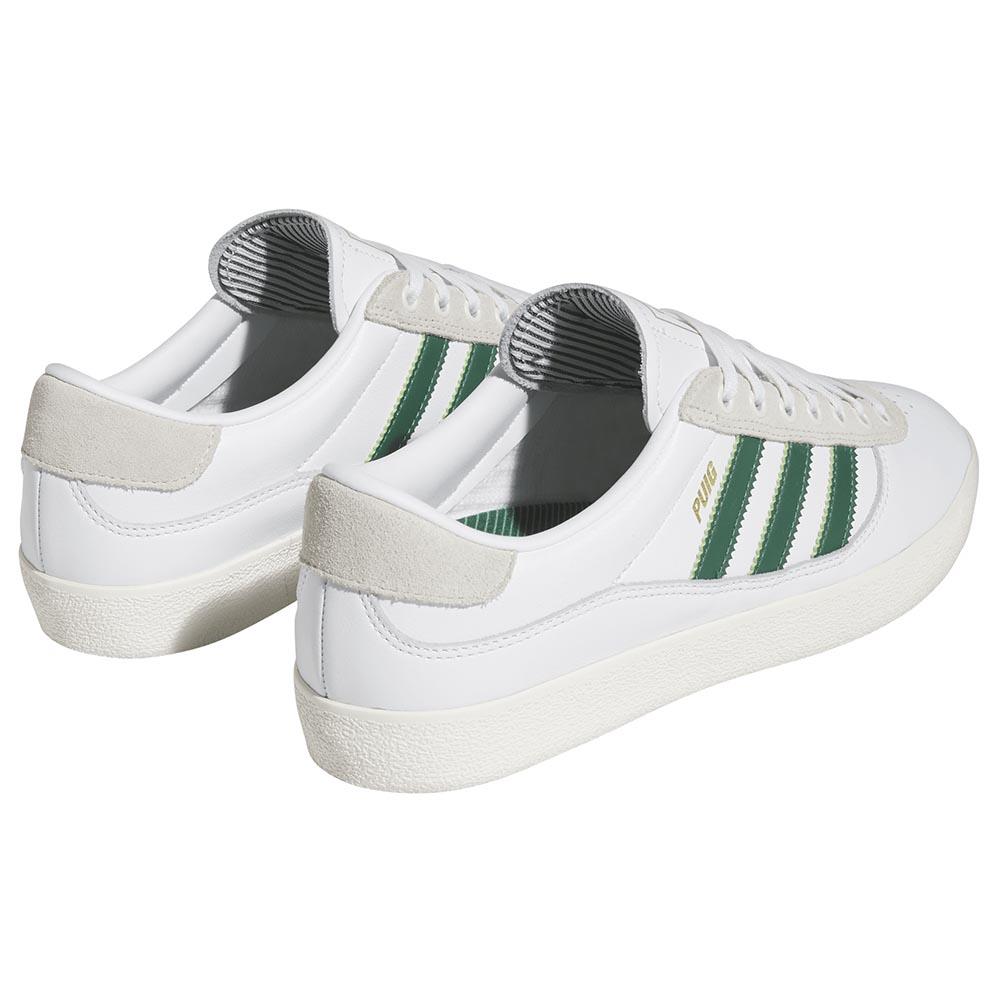 Adidas Puig Indoor Flat White Dark Green Source BMX