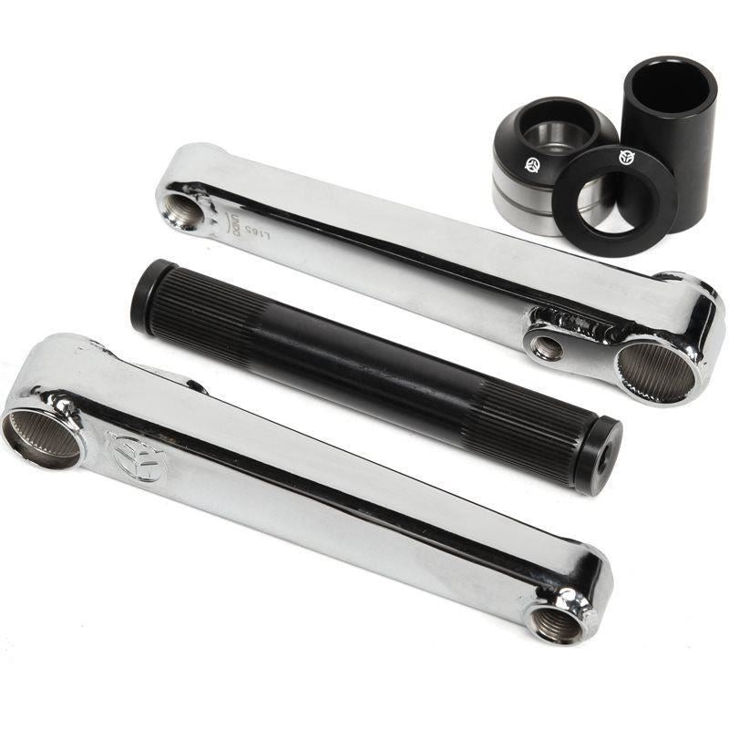 BMX FEDERAL クランク クロムメッキ24mm Federal Vice 2 24mm Cranks - Chrome | BMX