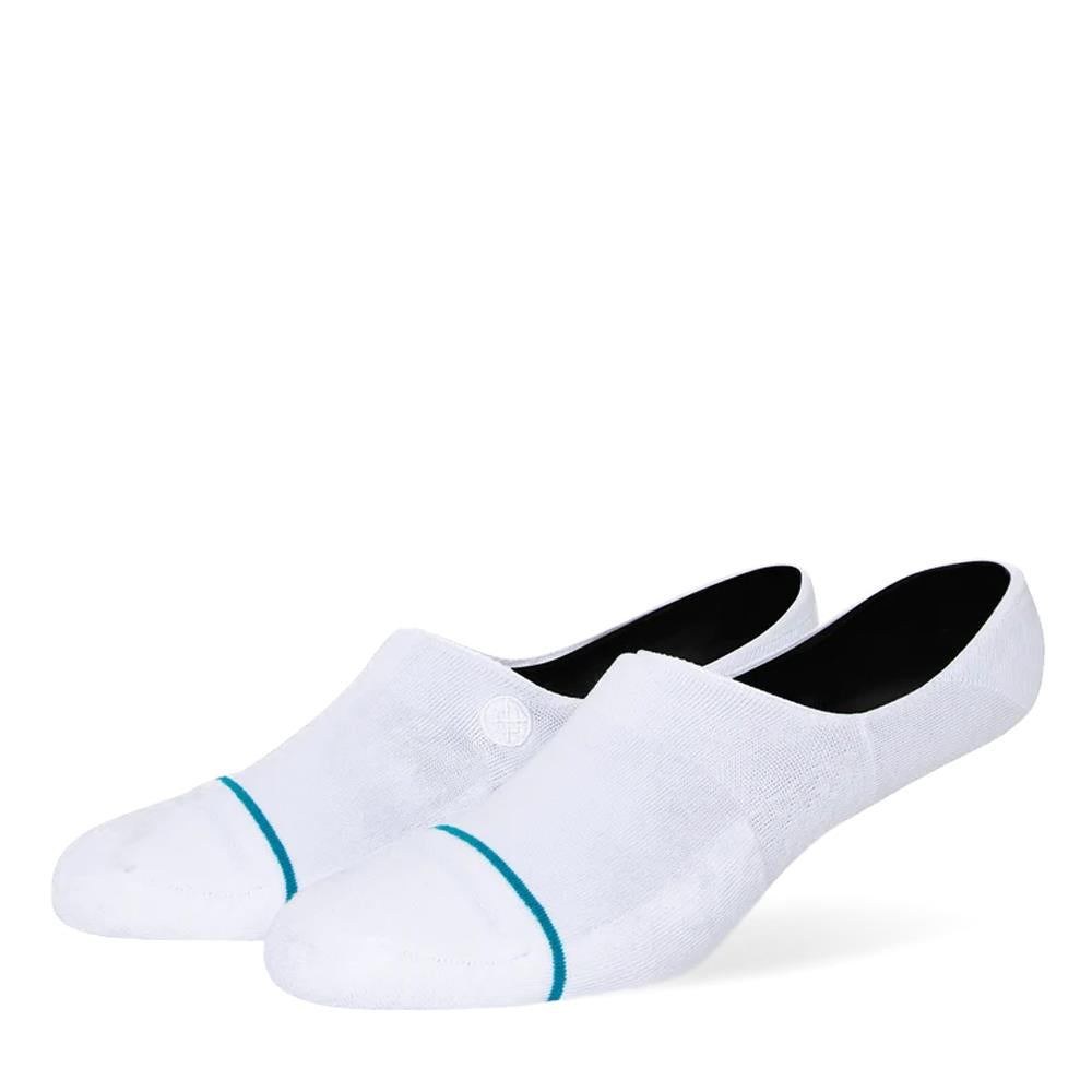 Stance Icon No Show Socks White Large