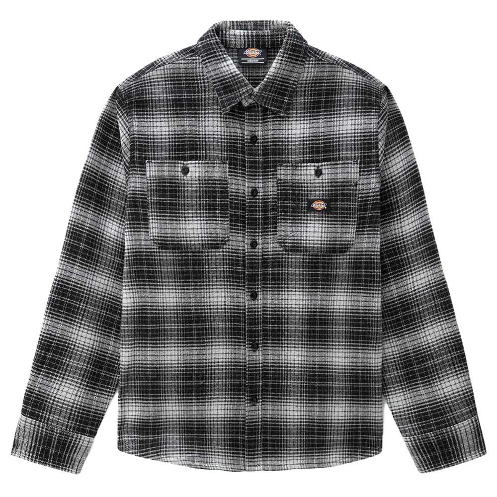 Dickies Men's Western Flannel Shirt - Classic Fit, Spade Pockets, Western Yoke