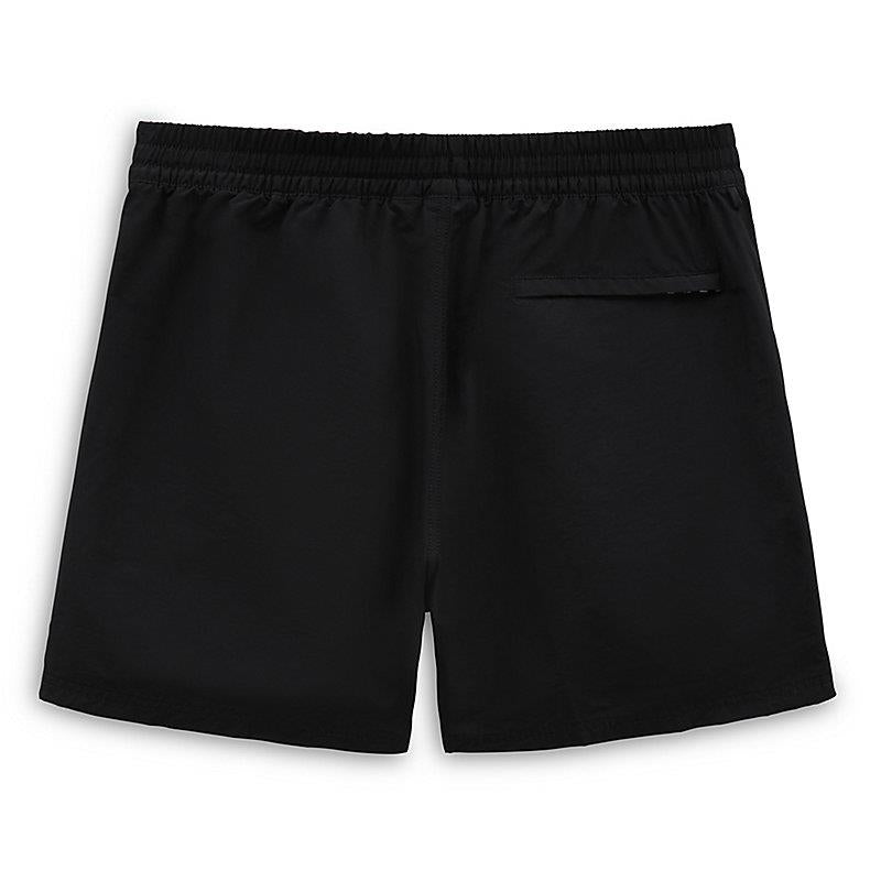 Vans Primary Solid Elastic Boardshorts Black Source BMX