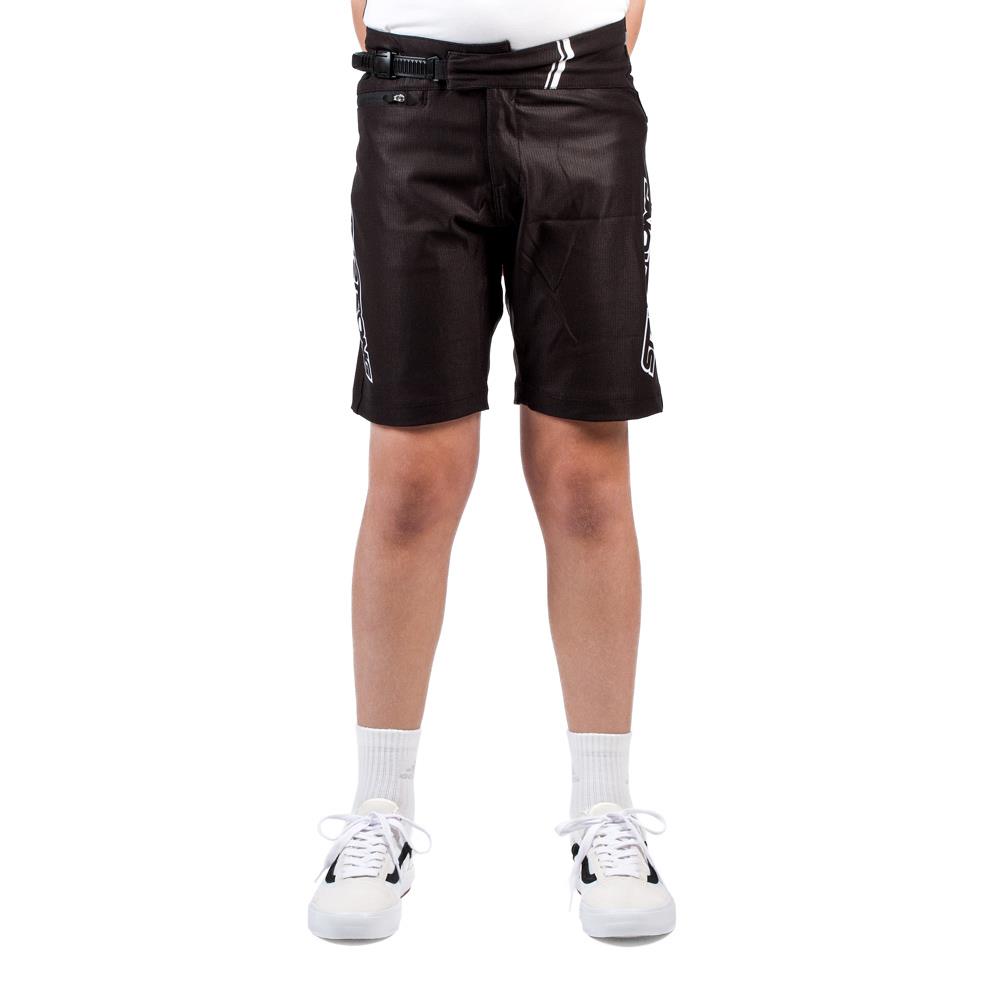 Stay Strong Junior V3 Shorts de carrera - Negro/Blanco