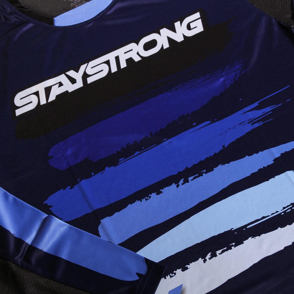 Stay Strong Paint Race Jersey - Navy