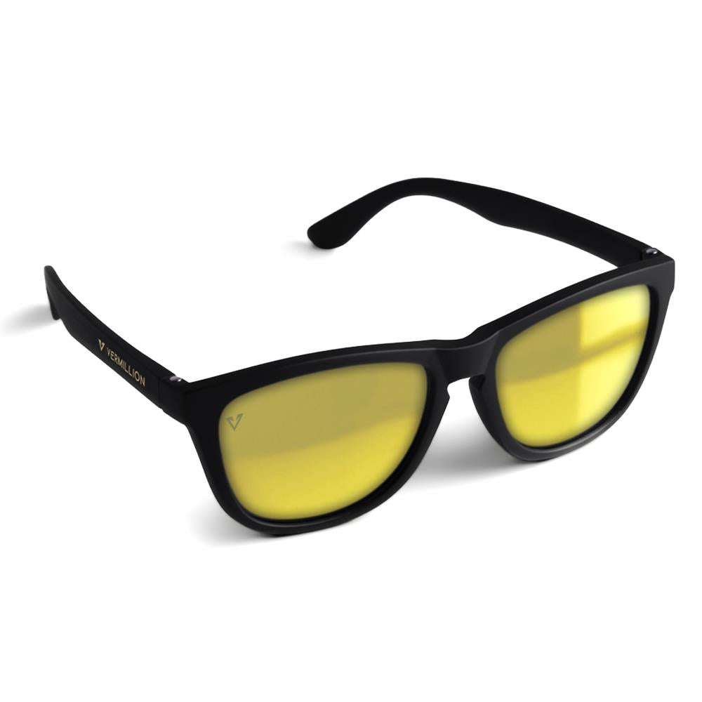 Vermillion Endy Sunglasses - Connor Fields Signature - Black/Gold
