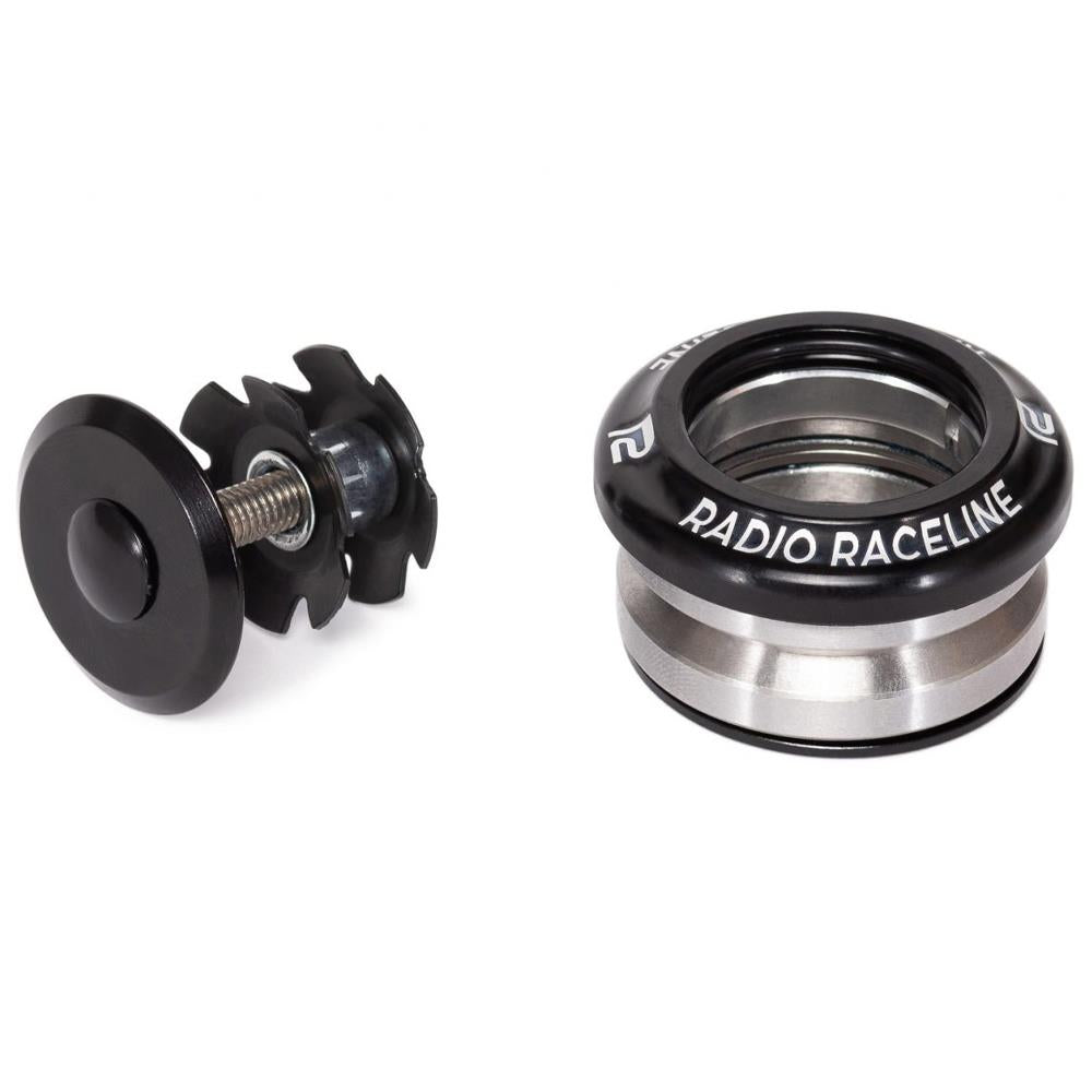 Radio Raceline 1-1/8 " Integrato Auricolare - Nero