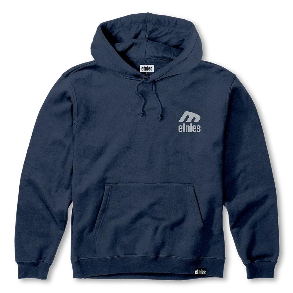 Etnies Icon E Pullover Hoodie - Navy/Grey