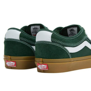 Vans old skool gum sole best sale green