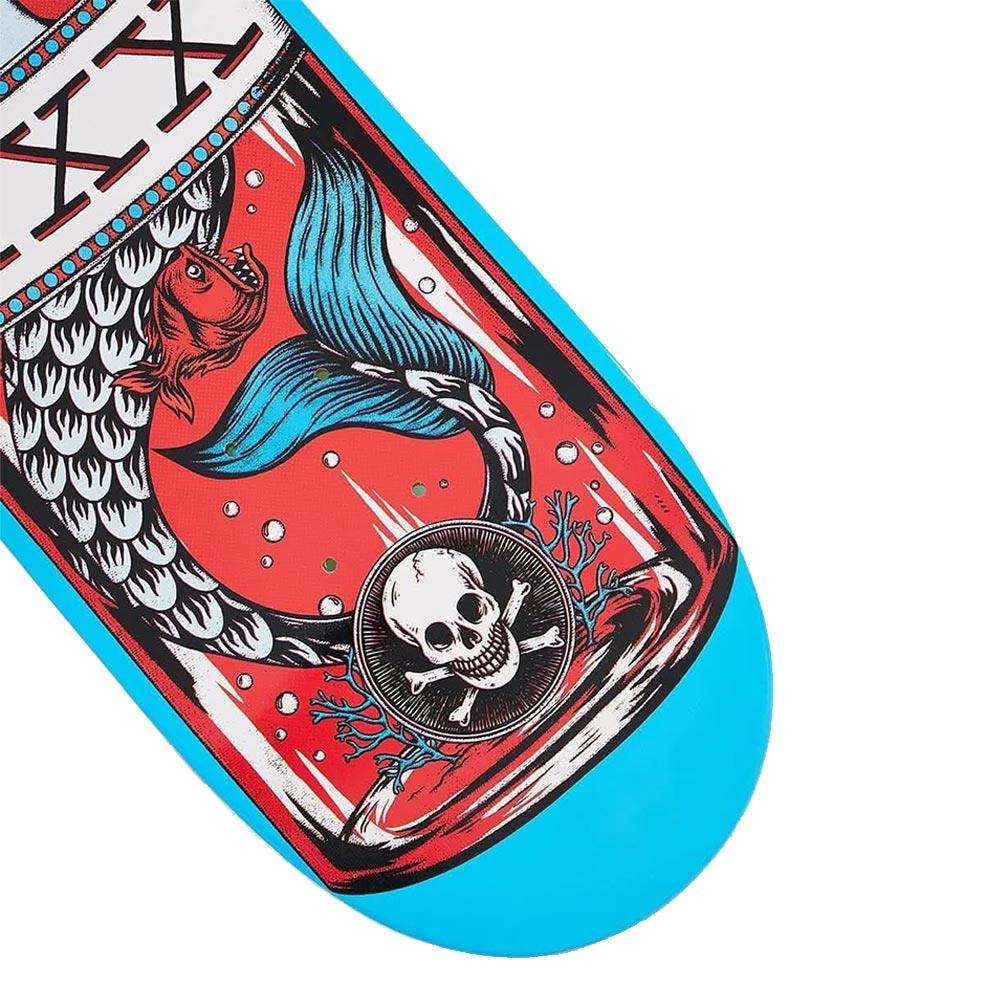 Death Skateboard Deck - Melcher Mermaid Blue 8.25"