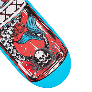 Death Skateboard Deck - Melcher Mermaid Blue 8.25"