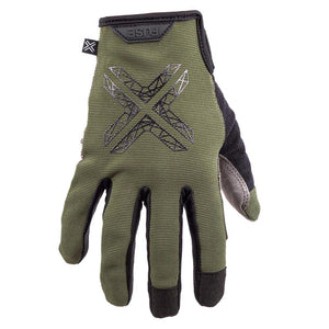 Fuse Stealth Gloves - Matt Black/Olive
