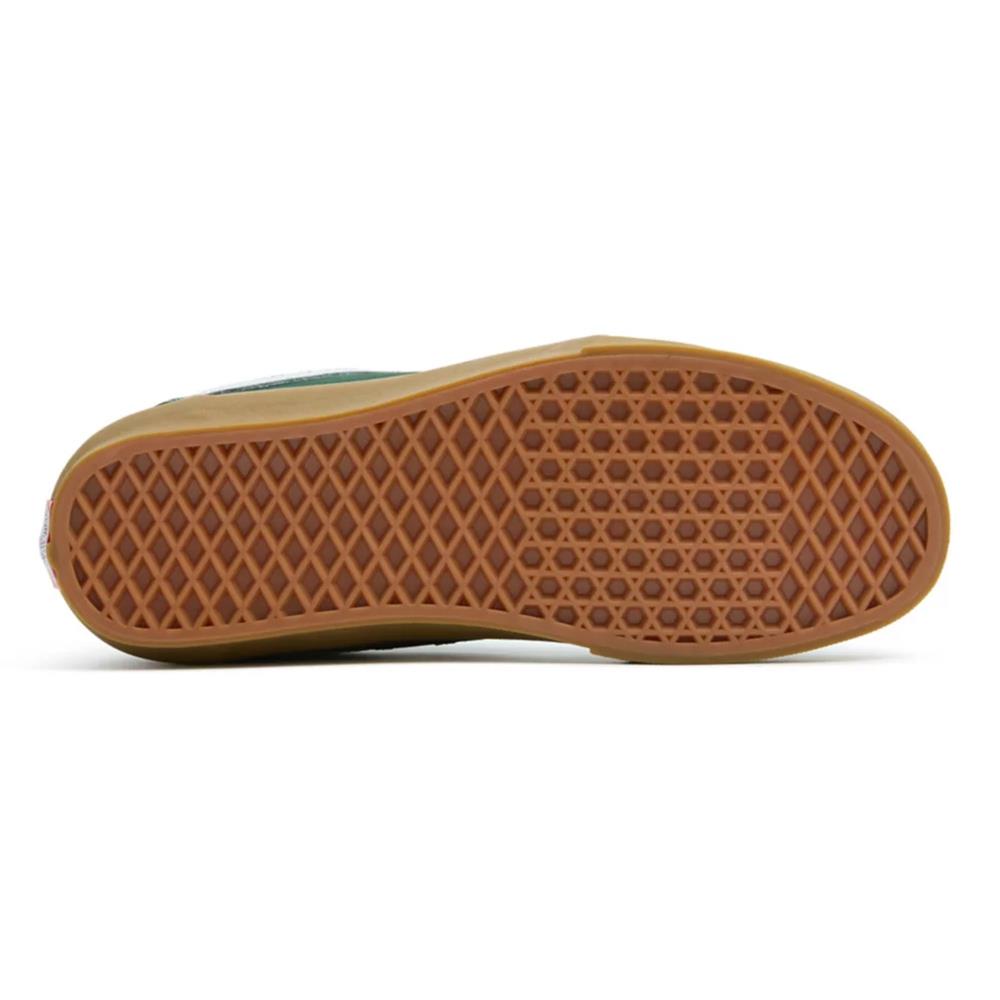 Vans Chukka Low Sidestripe - Dark Green/Gum