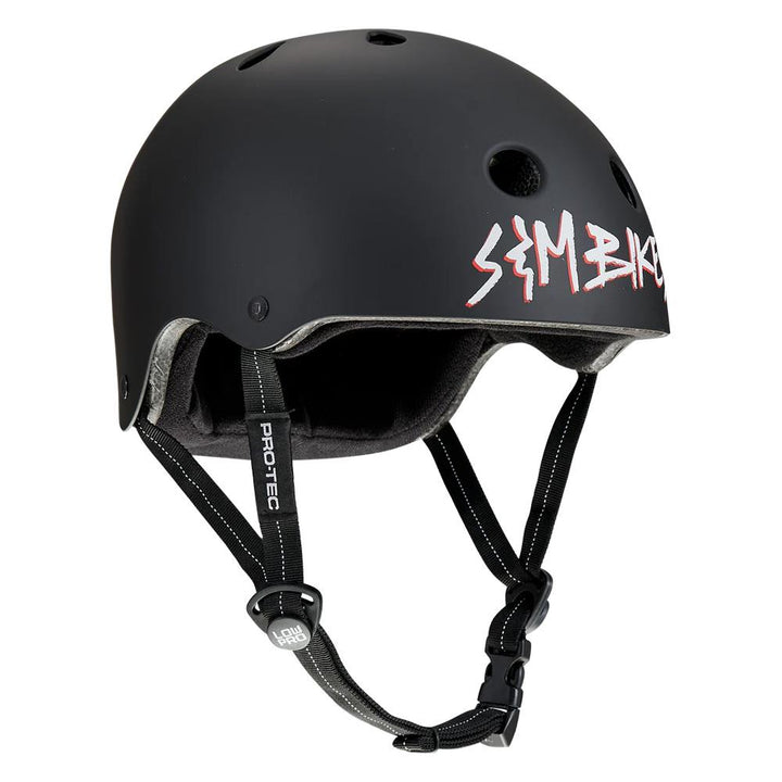 Pro-Tec Low Pro S&M Sharpie Shield Helmet - Matt Black