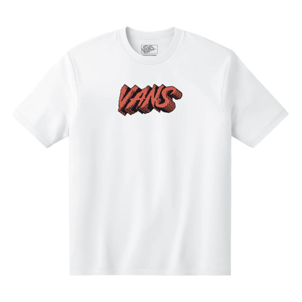 Vans Boys Stone Swirl T-shirt - White