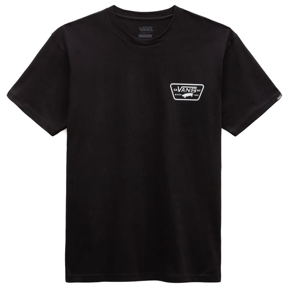 Vans Full Patch Back T-Shirt - Black/White