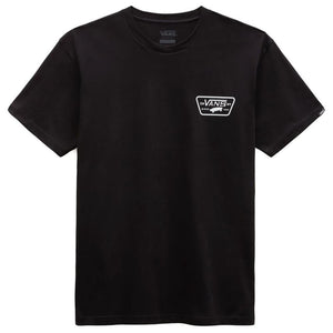 Vans Full Patch Back T-Shirt - Black/White