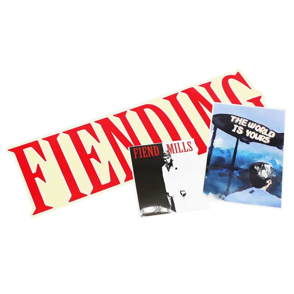Fiend Mills Frame Sticker Pack – Source BMX