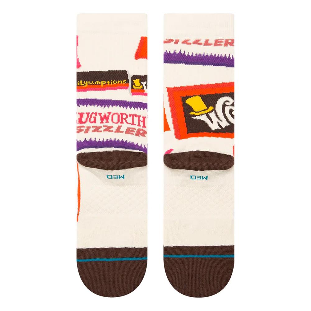 Stance Wonka Bars Socks - Brown - Large