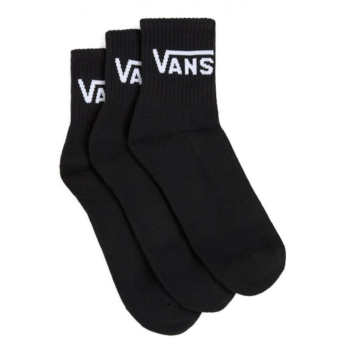 Vans Classic Half Crew Socks 3-Pack - Black
