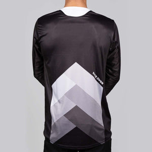 Stay Strong Chevron Race Jersey - Black