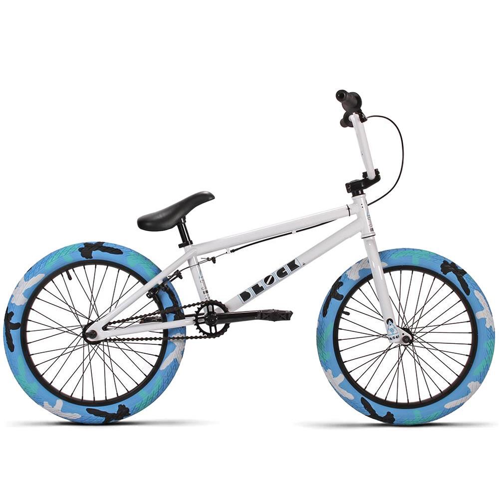 Scratch & Dent Grade A - Jet  Block BMX Bike -  White Blue Camo