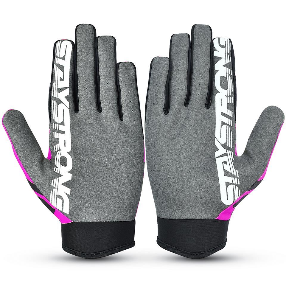 Stay Strong Chev Stripe Gloves