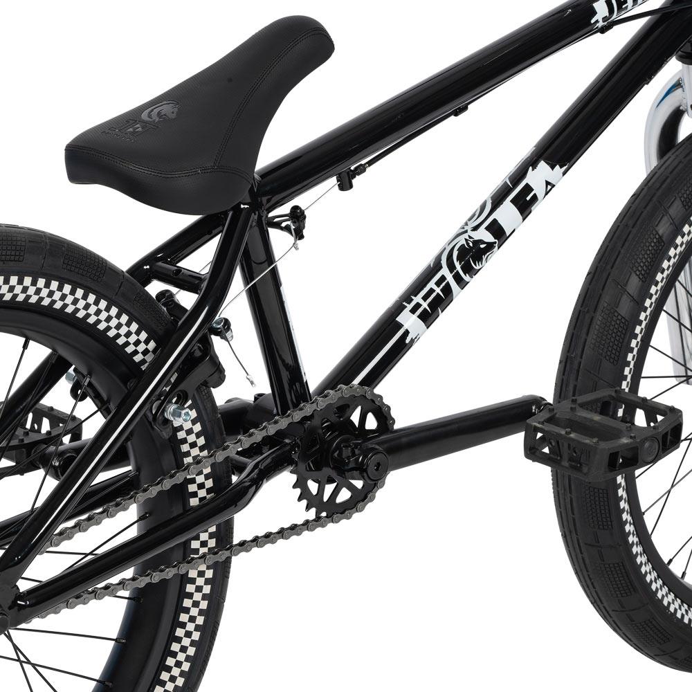 Scratch & Dent Grade B - Jet BMX Wolf BMX Bike - Black Chrome