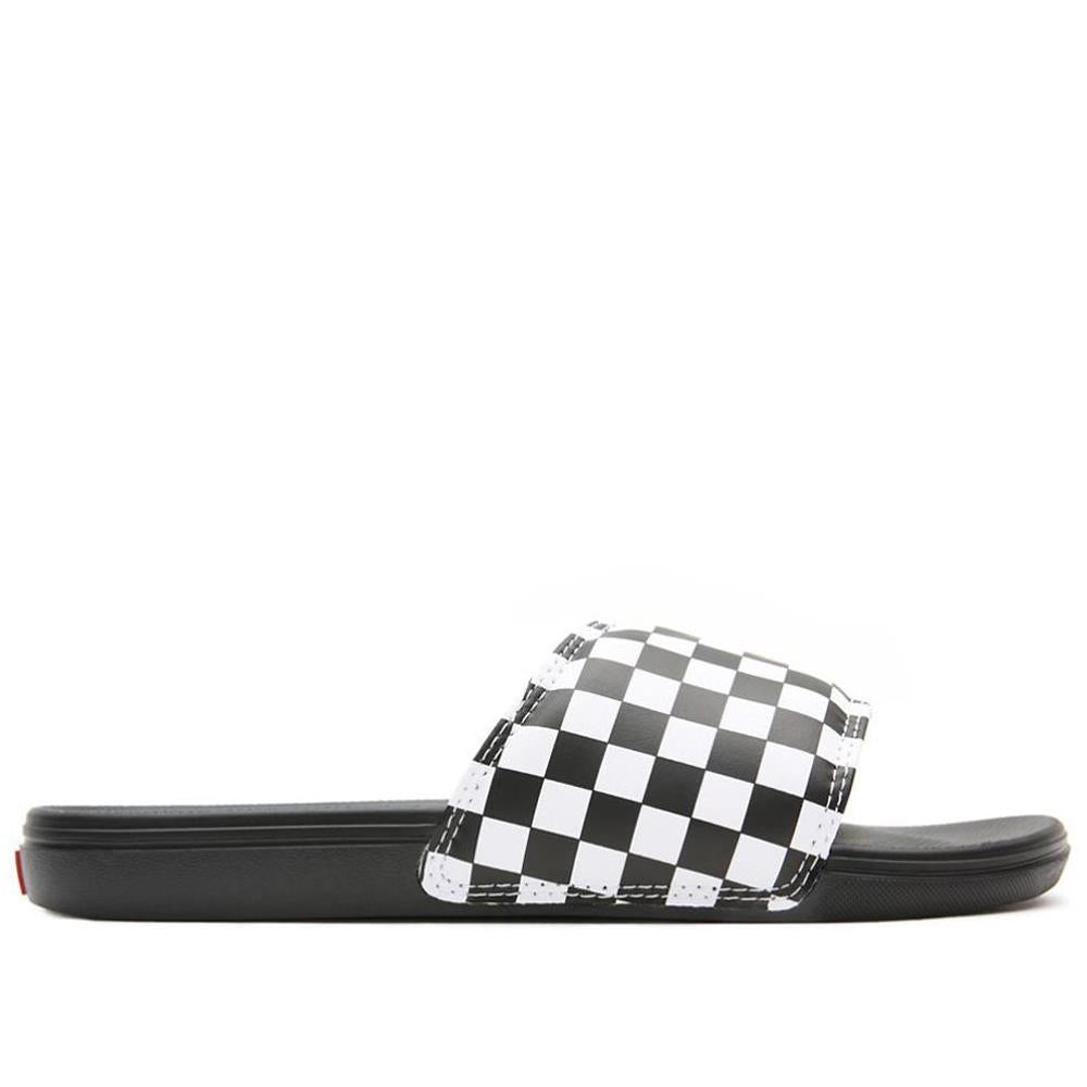 Vans La Costa Slide-On - (Checkerboard) True White/Black