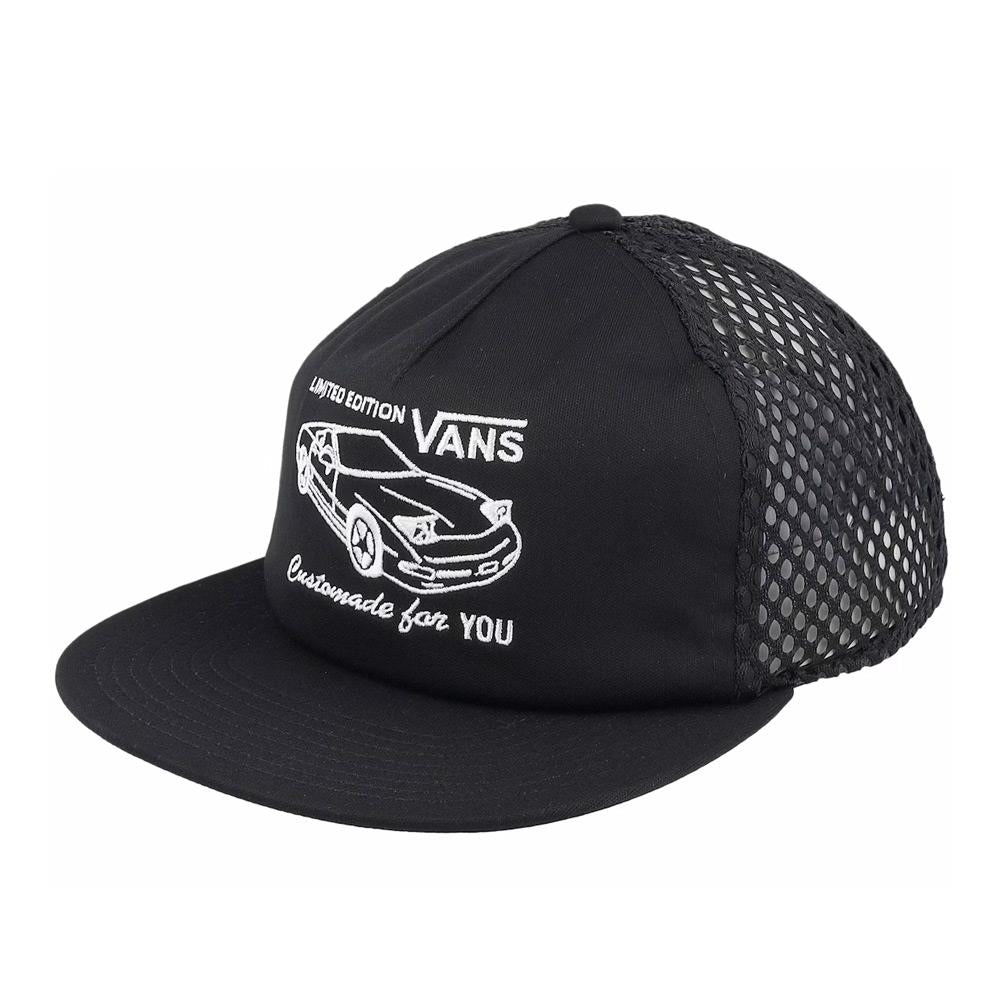 Vans Retro Unstructured Trucker Cap - Black