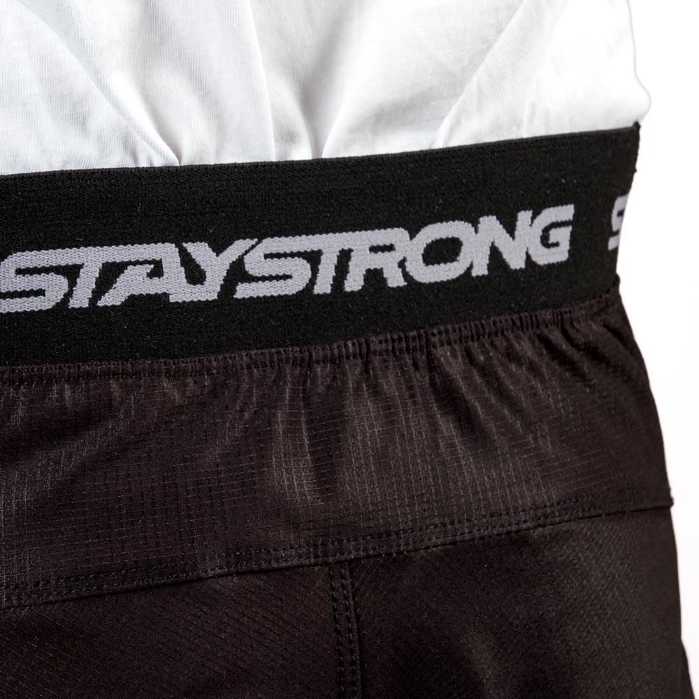 Stay Strong Youth V3 Rennhosen - Schwarz/Weiß