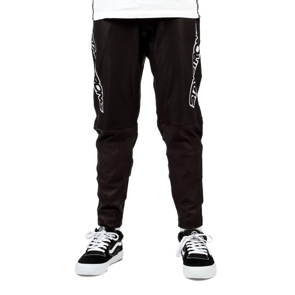 Stay Strong Junior Pantalones de carrera V3 - Negro/Blanco