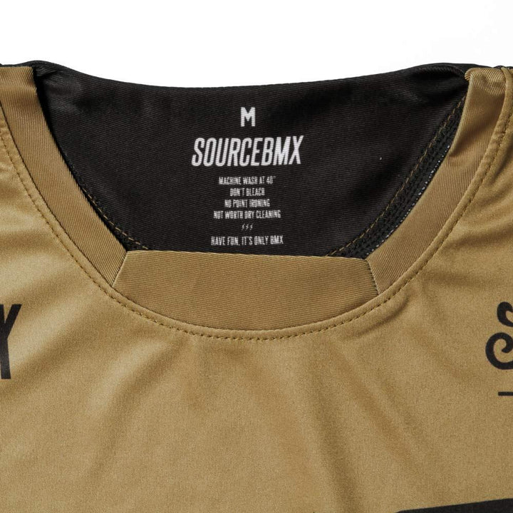 Jump Club 2026 Youth Race Jersey - Gold/Black