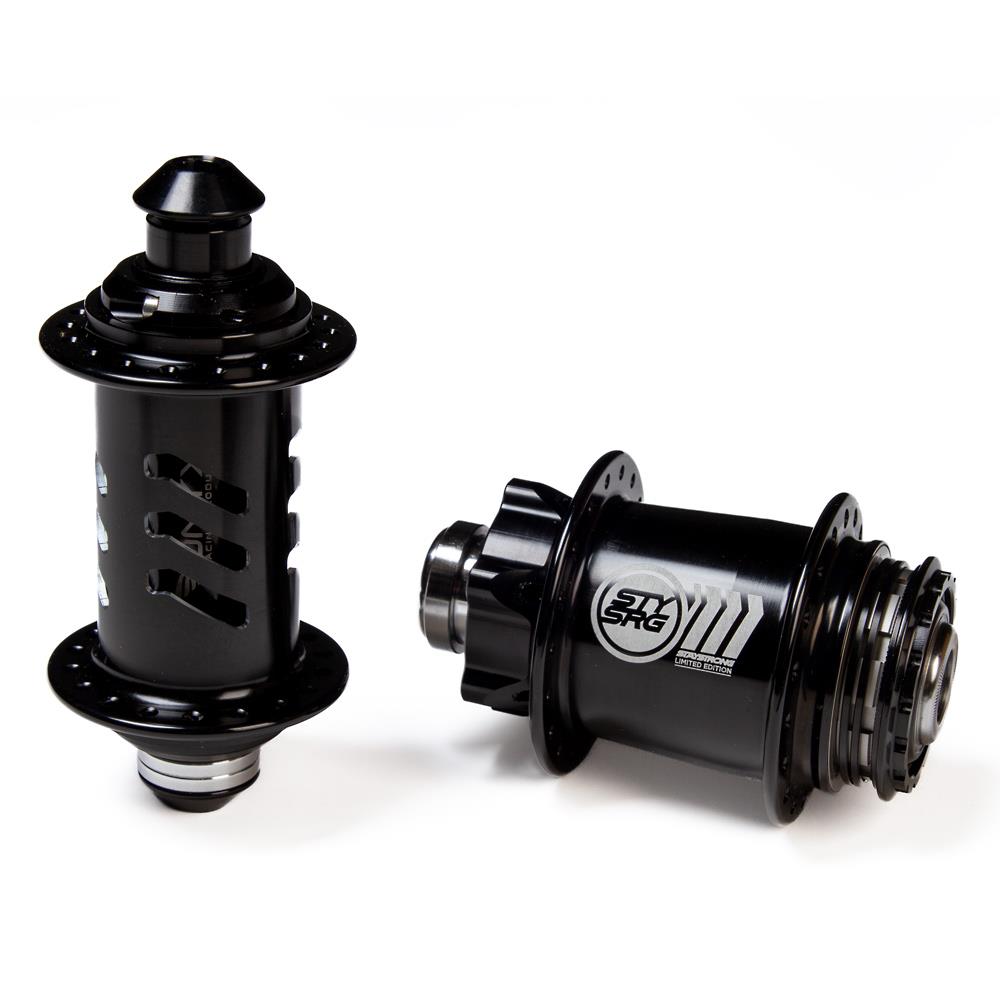 Stay Strong Limited Edition Onyx Ultra SS 36H Scheibe Hubset - 20 mm (vorne) 15 mm (hinten)