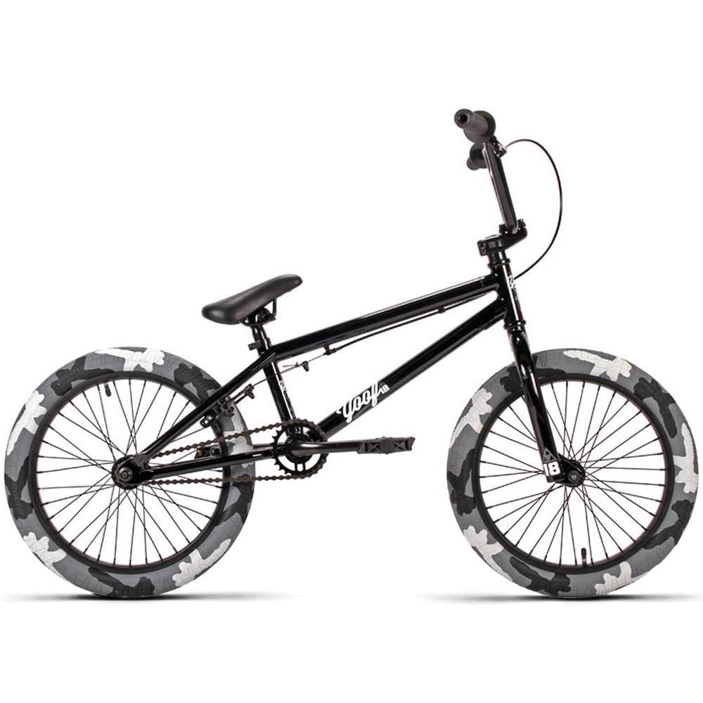 Scratch & Dent Grade A - Jet  Yoof 18" BMX Bike -  Black  Grey Camo