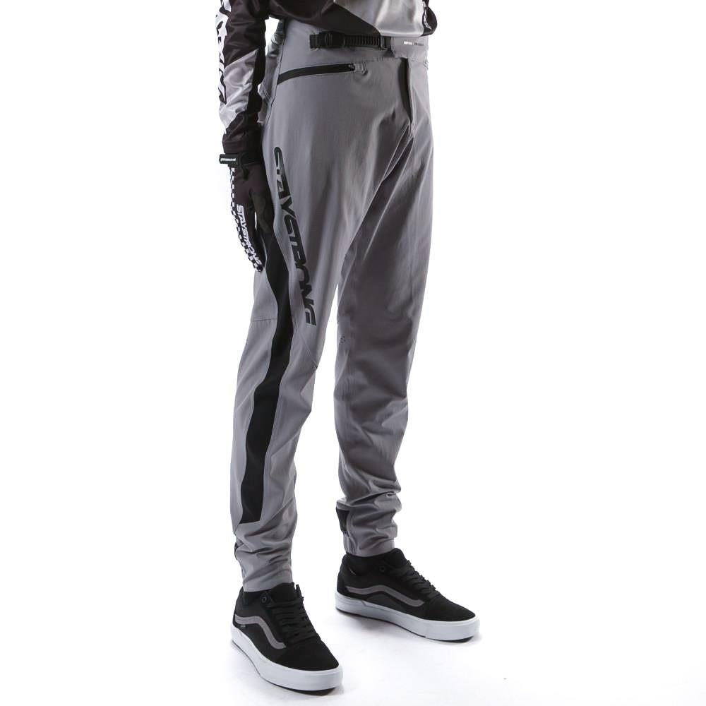 Stay Strong V2 Race Pants - Grey/Black