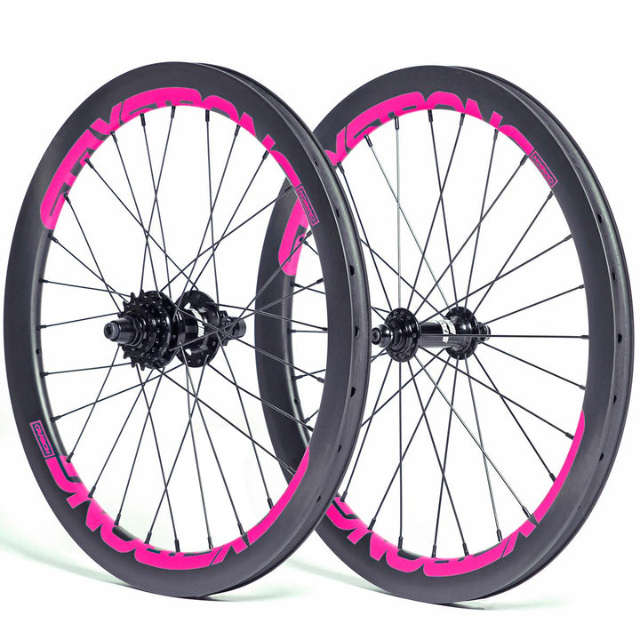 Stay Strong Carbon Reactiv 2 20" Expert Disc Race Wheelset - Carbon/ 1-3/8"