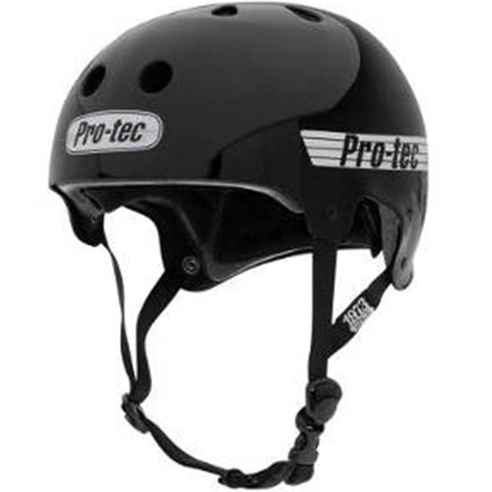 Pro-Tec Altschool -Helm - Glanz Schwarz