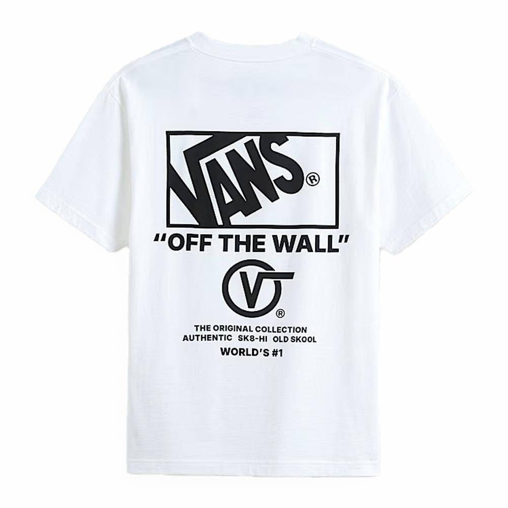 Vans Stacked Hi T-shirt - White