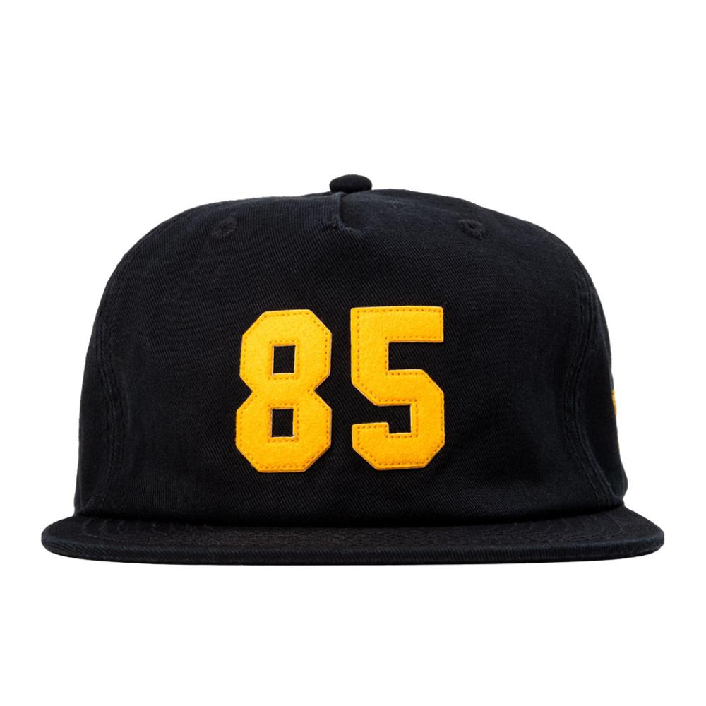 Odyssey '85 5 Panel hat - Black/Golden Rod