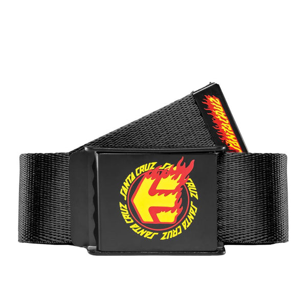 Etnies x Santa Cruz Flame Belt - Black – Source BMX