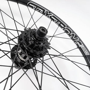 Stay Strong Reactiv 2 20" Disc Race Wheelset - Black/ 1.5"