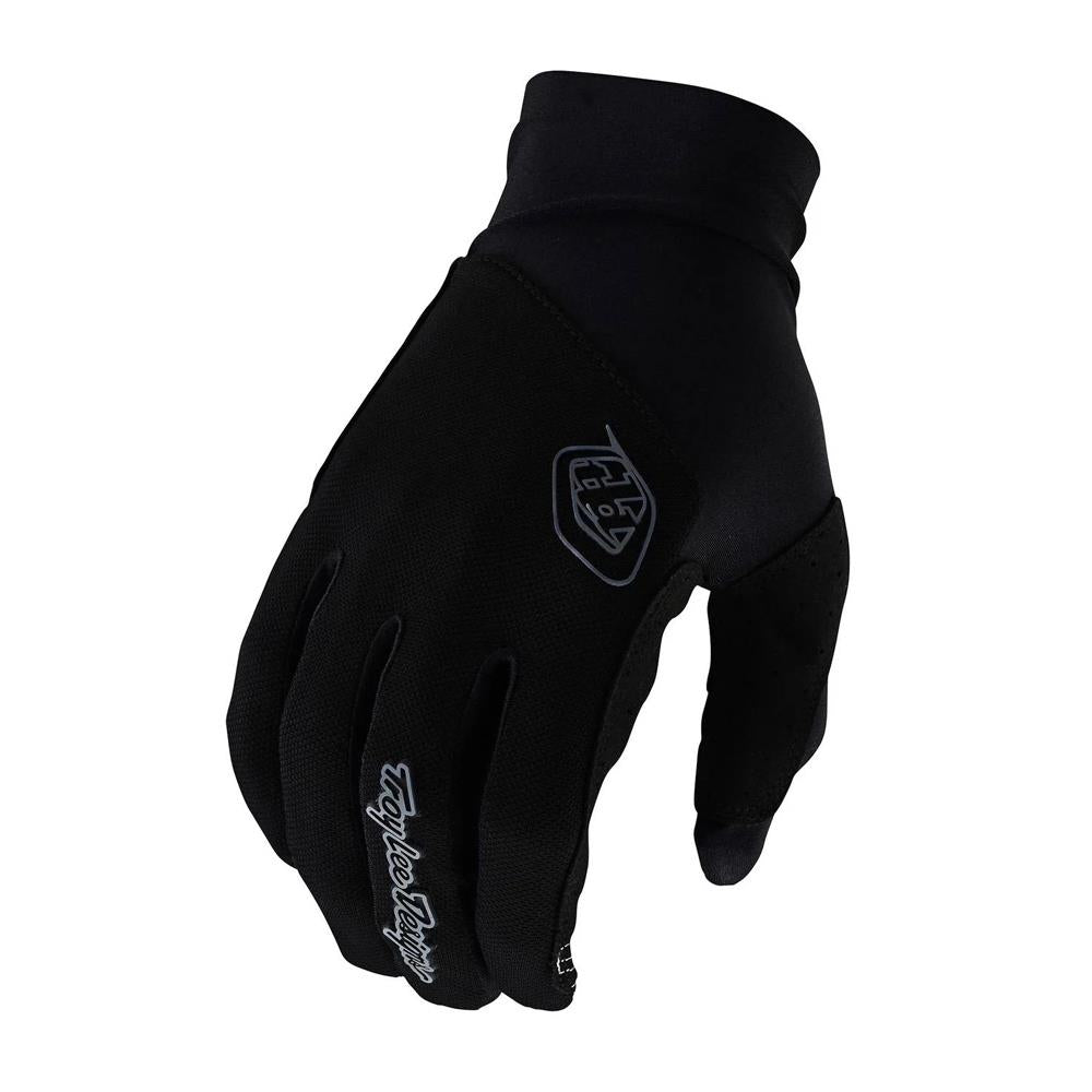 Troy Lee Flowline BMX Race Gloves - Mono Black