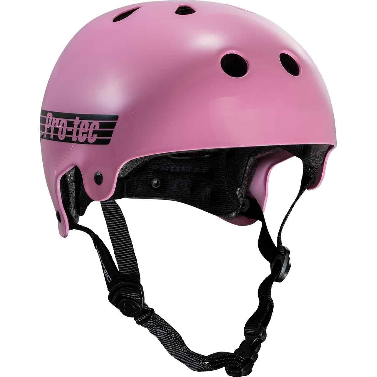 Pro-Tec Casco de la vieja escuela - Pink Gloss